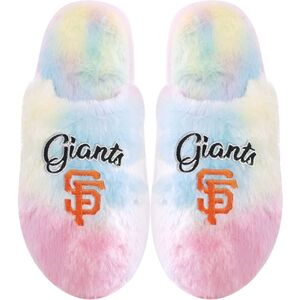 NEW San Francisco‎ Giants Slippers FOCO Women's Rainbow Slip-Ons Size 11-12 XL
